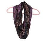 Soft Surroundings NWT,  Purple Viscose Infinity Scarf Photo 2