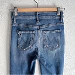 Mother Jeans The Insider Crop Step Chew Dancing On Coals Sz 24 Blue Photo 4