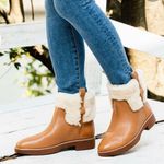 Fit Flop MIMIE ANKLE hazelnut BOOTS Comfort Sz 6 Photo 0