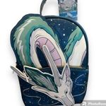 Her Universe Studio Ghibli Spirited Away Haku Dragon Stars Mini Backpack Photo 0