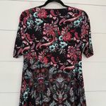 Chico's Chico’s Women’s 0 Floral Elbow Length Sleeve Floral Dress Photo 4