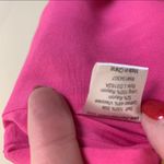 Line and Dot  Floral Silk Sheath Dress XS Pink Green Yellow Tropical NWT Photo 5