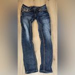 Rock Revival  Judy cuffed Skinny blue Jeans denim Photo 3