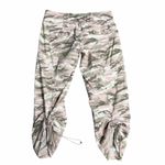 Y2K Younique Vintage Camo Capris Cropped Size 3 Green Photo 3