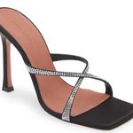 Amina Muaddi Adriana Crystal Slide Sandal size 39 Photo 0