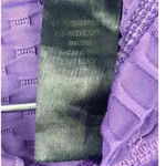 New Mix Women's Purple Textured Full-Zip Hoodie Size S Active Top Photo 8