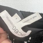 BCBGeneration NEW Side Pleat Grid Tweed Skirt Size 4 Dark Academia Plaid Photo 10