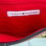 Tommy Hilfiger Jean Floral Canvas Black Tan Crossbody Purse 9x5 Photo 3