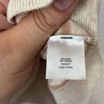 a.n.a  a new approach Tan beige striped thin knit sweater size small Photo 2