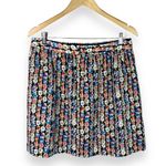 J.Crew Mercantile Floral Pleated Chiffon A-Line Skirt Photo 3