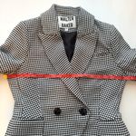 Walter Baker  Clorinda Houndstooth Print Blazer Jacket Size Small Photo 10