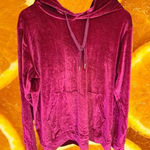 Red Velour‎ Hoodie Size XL Photo 0
