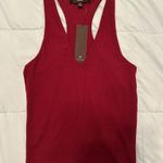 Lulus Maroon/Burgundy Racerback Tank Top Photo 0