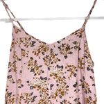 MINKPINK Floral Playsuit Romper Pink Spaghetti Straps Women's Size Medium Photo 3