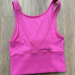 Lululemon Power Pivot Tank Top *Rib Sonic Pink Size 2 Photo 0
