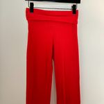SKIMS  Foldover Pants in Red Size Small Photo 3