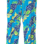 Lilly Pulitzer Lorena Breezy Palazzo Pants Turquoise Seashell Sz S Photo 0