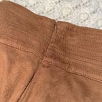 Jag jeans  Elegant Brown faux suede midi Skirt size large Photo 4