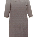 Bobeau ‎ Black White Off Shoulder Dress Long Large Photo 0