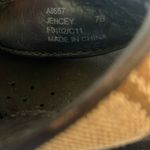 Coach : Black & Tan Janey (A8657) Signature C Sandals- 7- flaws Photo 1