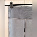 Lululemon Wunder Under Crop 23" *Ribbed
Washed Moon Blue LW6ASXS Size 6 Photo 4