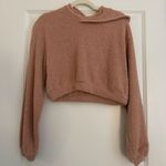 Flirtitude Fuzzy Pink Hoodie Photo 0