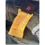 Romwe Punk Star Pattern Raw Trim Flap Pocket Cargo Boyfriend Jeans Denim Small Photo 8