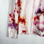Armani Exchange Large Top Lipstick Clouds Tie Dye Handmade Jersey Knit Pink 416 Photo 6