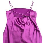 Lulus Chic Allure Purple Satin Lace Photo 5