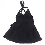 J.Crew  Black Halter Wrap One Piece Swimsuit Swim Dress Size 4 Small S Photo 4