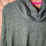 CAbi  Solace Cowl Neck Cinch Back Sweater Dress 4016 Womens Medium Green Photo 9