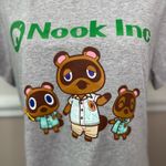 Animal Crossing Tom Nook Grey Short Sleeve Tee Size Juniors XXL (19) Gray Photo 1