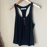 Ulla Johnson  silk textured black flowy tank top Photo 1