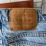 Levi's Vintage 90s 550 Light Wash Relaxed Fit Tapered Leg Jeans Made in USA 1997 Photo 9