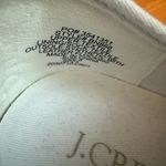 J.Crew  Platform Canvas Sneakers with Stripe White Style BN868 Size 8 Photo 7