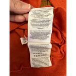 Celtic and Co Organic Cotton and Linen Orange 3/4 sleeve top size US 10 Photo 4