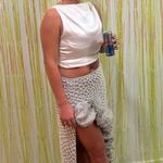 ASOS Pearl Embellished Skirt Photo 0