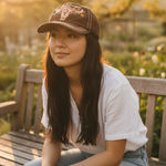 Kbethos Vintage Women’s Cap Western Bull Skull Adjustable Distressed Embroidered Gray Photo 0