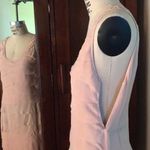 LISA MAREE Silk Mini Dress. Heart Cut Out. Nude/Blush. XS. NWOT Pink Photo 3