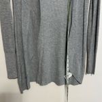 A New Day  Gray Open Front Cardigan Soft Lightweight Layering Sweater Photo 3