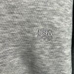 Vintage USA Olympics Heathered Grey Crewneck Pullover Sweatshirt | XL Gray Photo 2