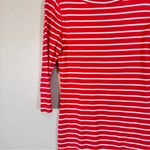 Ralph Lauren Lauren Jeans Company Red White Striped Mini Tee Shirt Dress Womens Photo 6