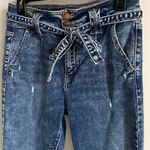 Bohme Premium Denim Women’s High Waisted Retro Acid Wash Distressed Skinny Jean Photo 1