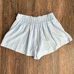 Emily McCarthy Hampton Stripe Everyday Dress Shorts in Light Blue Size Large Photo 7