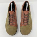Klogs Leather Nubuck Lace Up Myra Sneakers Womens Size 7 Red Green Photo 3