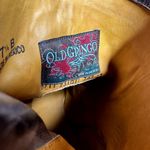 Old Gringo  Ankle Moto Boots Leather Embroidered Studded Semi Pointed Brown 7.5B Photo 5