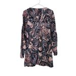 Maurice's  Floral Crochet Trim Open Front Classic Kimono Top Multicolor Size 2X Photo 1