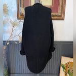 Brochu Walker Black City Cardigan Sweater Alpaca Wool Blend - Sz OS ๐งก๐ Photo 5