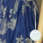 Luxxel Elegant Floral Navy Dress size L Photo 13