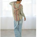 Lovestitch  Riviera Striped Hoodie M/L Photo 1